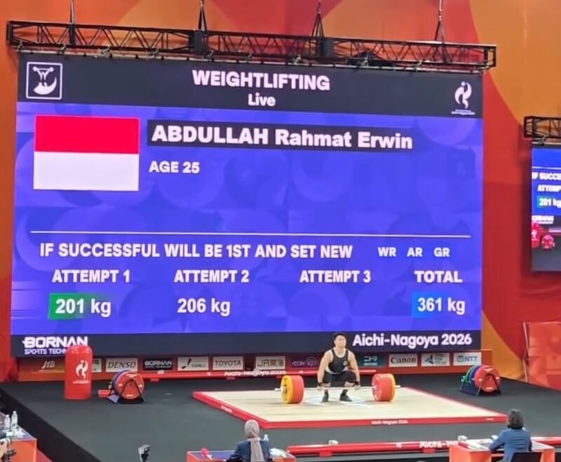 Rahmat Erwin Abdullah Raih Medali Emas Untuk Indonesia di Asian Games 2026