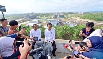 Kepala Otorita IKN Basuki Hadimuljono memastikan proyek IKN aman dari karhutla